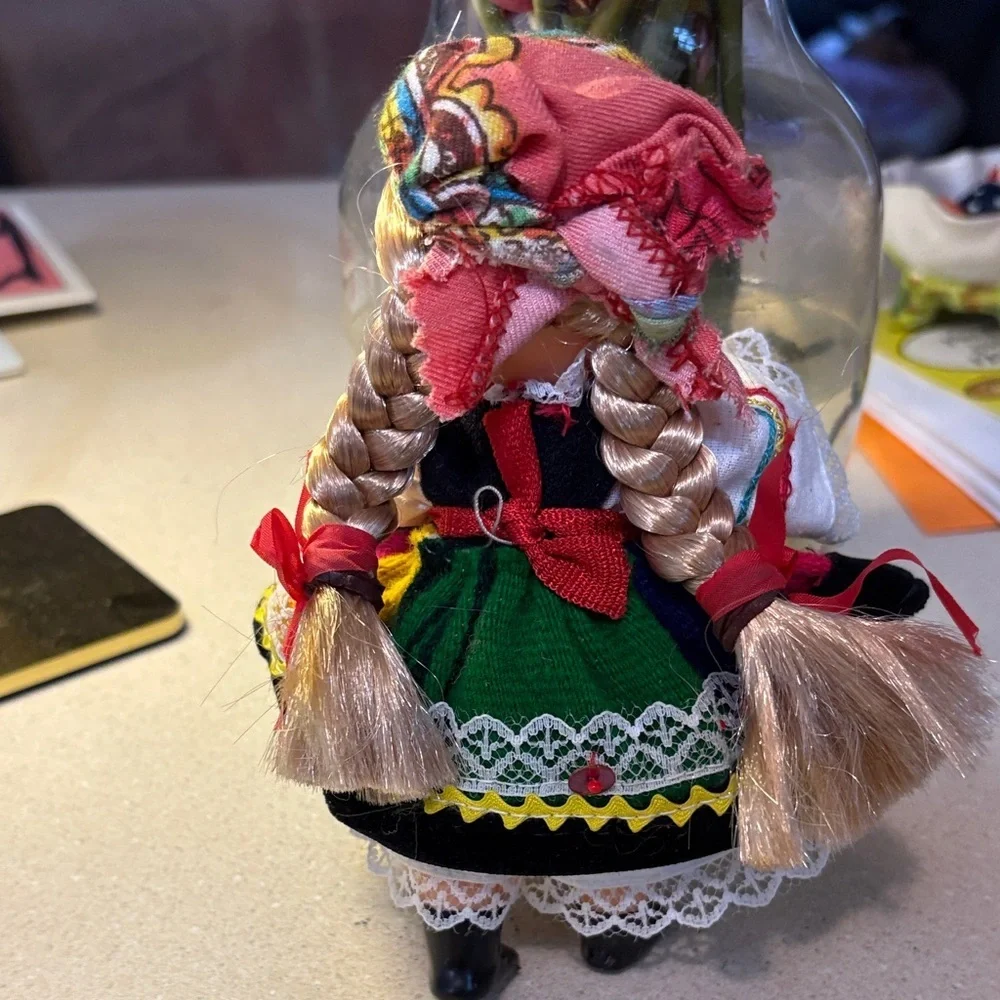 Vintage vinyl Polish Folk Dolls Ethnic Folklore - Picture 4 of 10